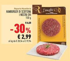 I Nostri Ori - Hamburger Di Scottona
