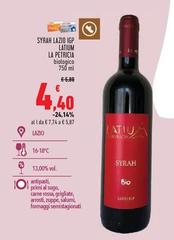 La Petricia - Syrah Lazio IGP Latium