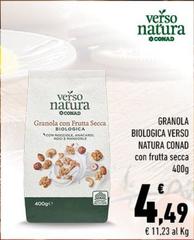 Conad - Verso Natura Granola Biologica 