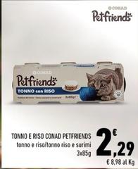 Conad - Petfriends Tonno E Riso