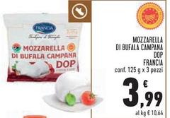 Francia - Mozzarella Di Bufala Campana DOP