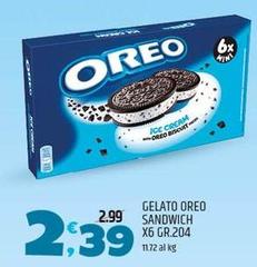 Oreo - Gelato  Sandwich