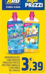 Fabuloso - Ammorbidente Concentrato Fresco Mattino/Vaniglia E Orchidea