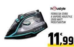 Houstyle - Ferro Da Stiro A Vapore  2000 Watt Mod.FS607Sw