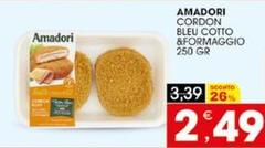 Amadori - Cordon Bleu Cotto&Formaggio