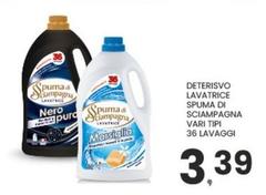 Spuma di Sciampagna - Detersivo Lavatrice