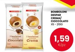 Despar - Bomboloni Crema/Cioccolato