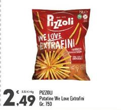 Pizzoli - Patatine We Love Extrafini