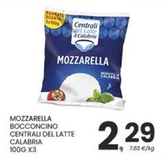 Calabria food - Mozzarella Bocconcino Centrali Del Latte