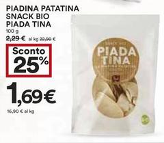 Bio - Piadina Patatina Snack  Piada Tina