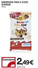 Kinder - Merenda Pan E Cioc