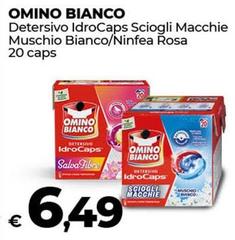 Omino Bianco - Detersivo Idrocaps Sciogli Macchie Muschio Bianco