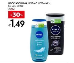 Docciaschiuma Nivea O Nivea Men