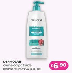 Dermolab - Crema Corpo Fluida Idratante Intesiva
