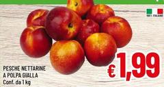Pesche Nettarine A Polpa Gialla