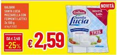 Galbani - Santa Lucia Mozzarella Con Fermenti Lattici