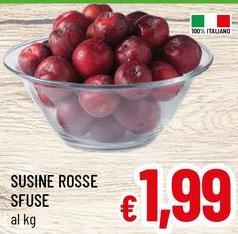 Susine Rosse Sfuse