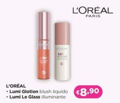 L'Oreal - Lumi Glotion Blush Liquido