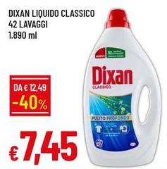 Dixan - Liquido Classico 42 Lavaggi
