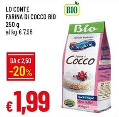 Lo conte - Farina Di Cocco Bio
