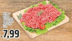 Tritato Misto Di Suino E Bovino Adulto