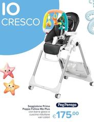 Peg Perego - Seggiolone Prima Pappa Follow Me Plus
