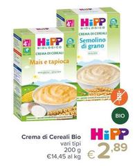 Hipp - Crema Di Cereali Bio