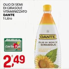 Dante - Olio Di Semi Di Girasole Vitaminizzato