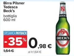 Becks - Birra Pilsner Tedesca