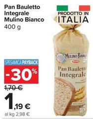 Mulino Bianco - Pan Bauletto Integrale