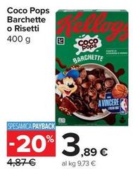Kelloggs - Coco Pops Barchette O Risetti