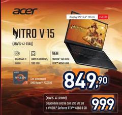 Acer - Nitro V 15 (ANV15-41-R1AQ)