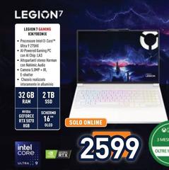 Lenovo - Legion 7 Gaming 83KY003NIX 