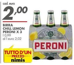 Peroni - Birra Chill Lemon