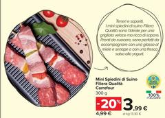 Carrefour - Mini Spiedini Di Suino Filiera Qualità