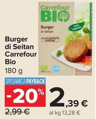 Cereal bio - Burger Di Seitan