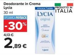 Lycia - Deodorante In Crema