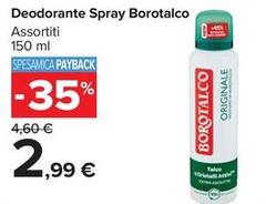 Borotalco - Deodorante Spray