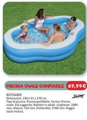 Piscina Ovale Gonfiabile