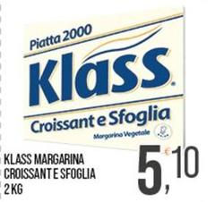 Klass -  Margarina Croissante Sfoglia 