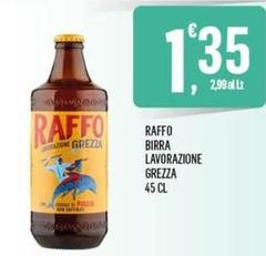 Raffo - Birra Lavorazione Grezza