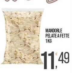 Mandorle Pelate A Fette
