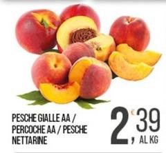 Pesche Gialle Aa/ Percoche Aa/ Pesche Nettarine