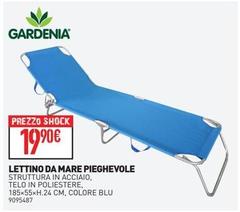 Gardena - Lettino Da Mare Pieghevole