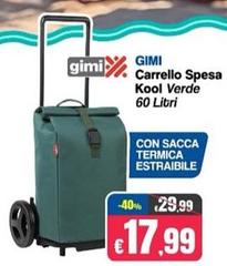 Gimi - Carrello Spesa Kool Verde