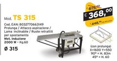 Banchi Sega TS 315