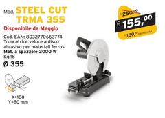 Steelcut Macchine Lavorazione Ferro Mod. STEEL CUT TRMA 355