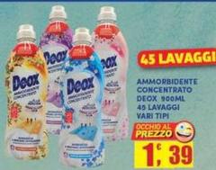 Deox - Ammorbidente Concentrato
