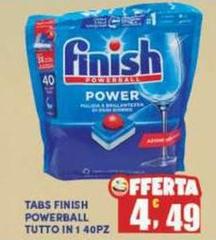 Finish - Tabs Powerball