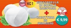 Mozzarella Di Bufala Campana + Ricottina In Omaggio